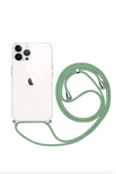 emybox iPhone 11 Pro Compatible Neck Strap Transparent Shock Absorbing Antish...