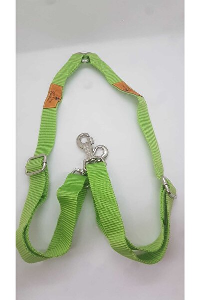 Loyal Friend Store Neon Yeşili Ikili Sevk Gezdirme Kayışı