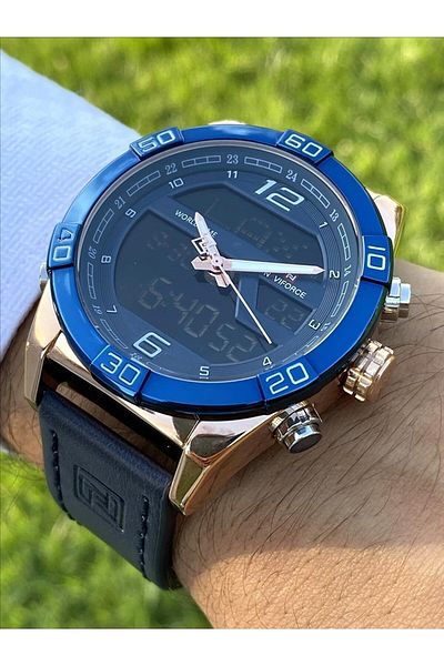 Naviforce Nf-9128m-rsblu Men's Wristwatch