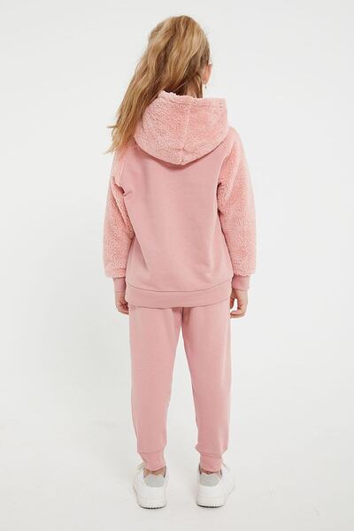 U.S. Polo Assn. Us Polo Assn Camel Kız Çocuk Polar Eşofman Takımı Us1227-dg1227
