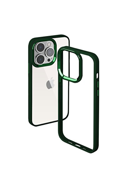 Buff Iphone 14 Pro Max New Air Bumper Kılıf Green