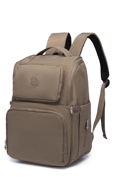 SMART BAGS حقيبة ظهر ذكية للأم والطفل 2022-3000 بني فاتح