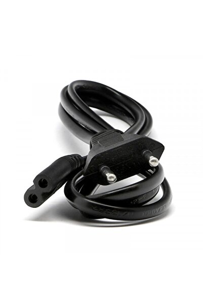 YILTECH 1.5 Metre 1.5 Mt Teyp Elektrik Fişi Işıldak Traş Makinesi Şarj Kablosu Power Güç Kablosu