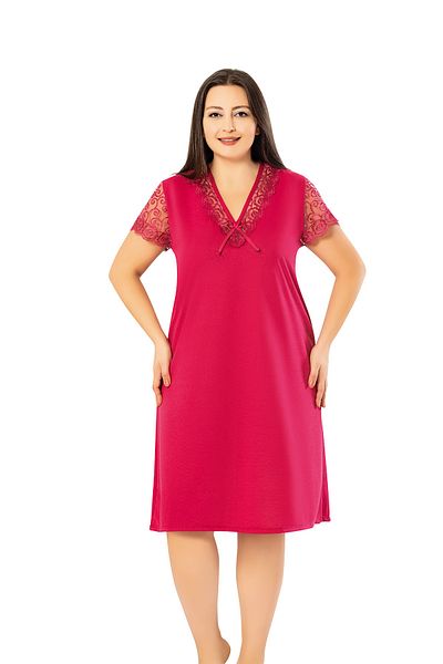 BNM Plus Size (King Size) Short Sleeve Nightgown