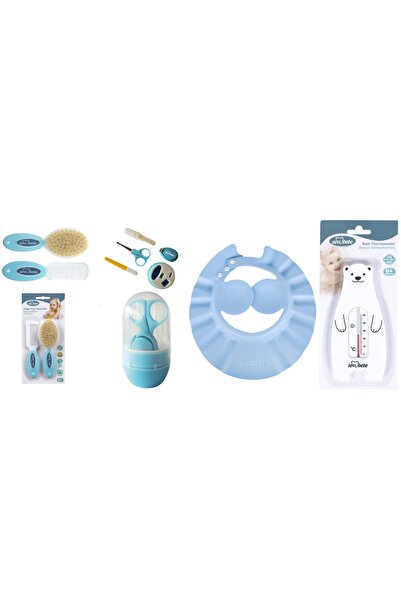 Sevi Bebe Bakım Seti(naturel Fırça Tarak +duş Başlığı+tırnak Bakım Seti+banyo...