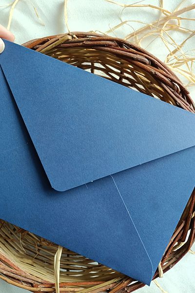 Dekorden Blue Invitation Envelope, 13x18 Cm.
