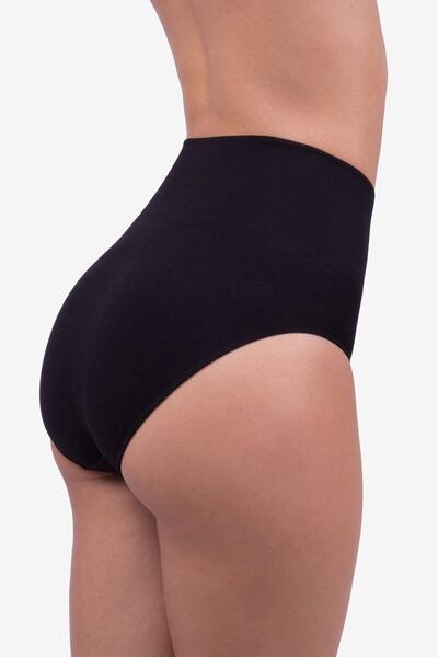 AYYILDIZ 01 Black Panty Corset 2 Pack