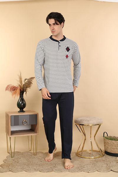 Rimoli 100% Cotton Single Jersey Men's Pajama Set 2031