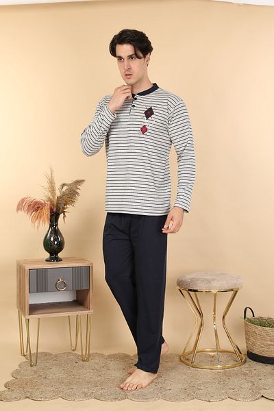 Rimoli 100% Cotton Single Jersey Men's Pajama Set 2031