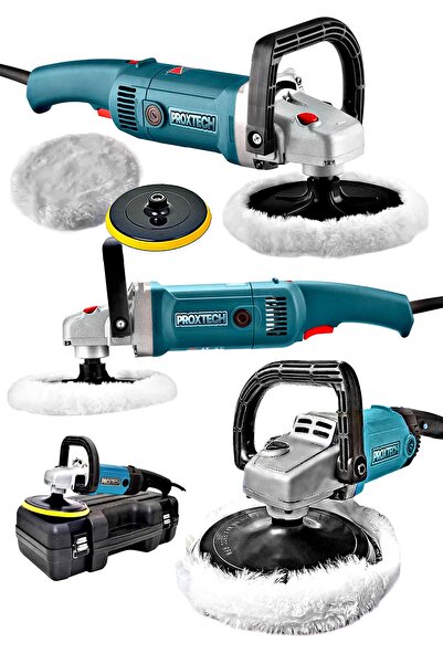 PROXTECH Profesyonel Yüksek Devirli Prox4000 6 Kademeli Devirli Parlatma Zımp...