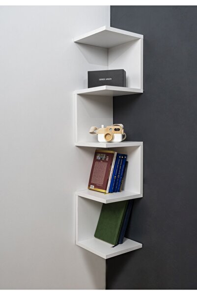 yavuzconcept Basamak Köşe Duvar Rafı