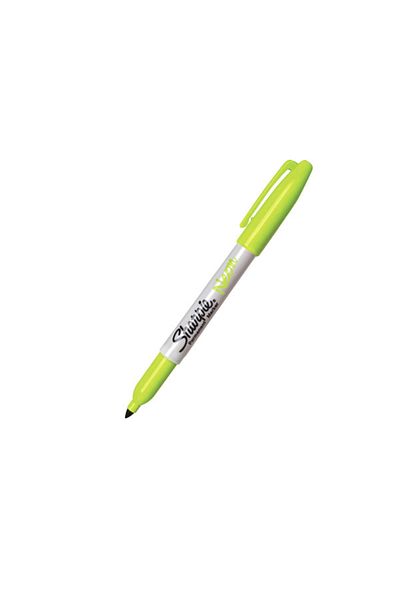 Sharpie Marker (12 Pieces) Permanent Neon Highlighter Green1881134