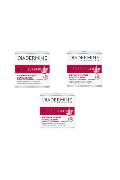 Diadermine Lift+ Super Filler Day Cream 50 ml*3 Pcs