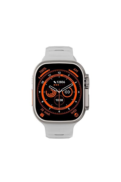 TEKNOBO Watch 8 Ultra Hw8 Ultra Akıllı Saat Ios Ve Android Uyumludur En Ust K...