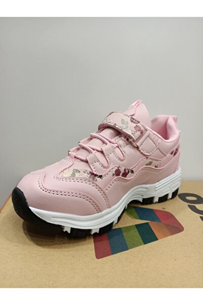 Cool Pembe - Tam Ortopedik Günlük Outdoor Kız Çocuk Sneakers