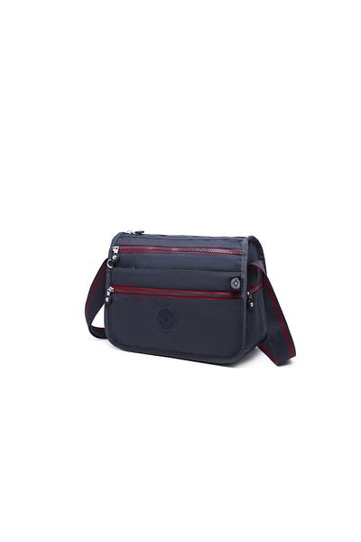 SMART BAGS Geantă de umăr pentru femei model bleumarin 1128