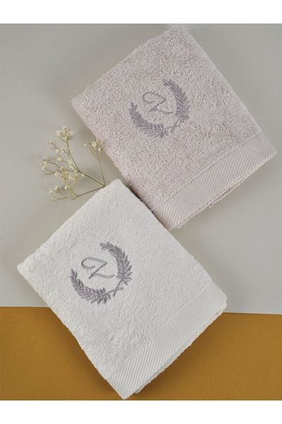 MaLana Havlu Daphne Towel Set 2pcs 50x90 Size