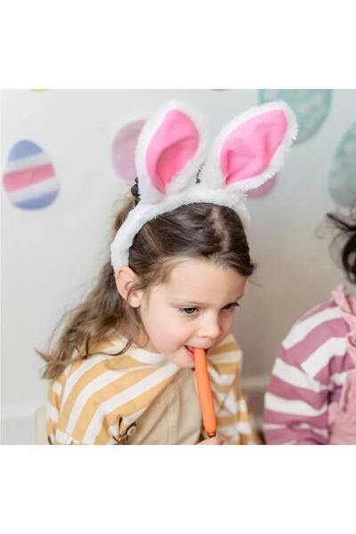 GÜLPEŞE Coroana de pluș cu urechi de iepure Coroana de pluș