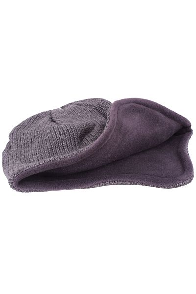 FORUM Eared Beret Gray Dark Double Layer Flexible Model 3520-6521