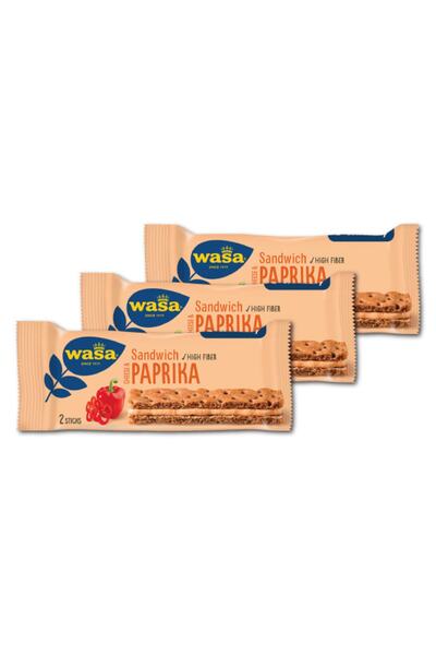 Wasa Kırmızı Biberli Ve Krem Peynirli Sandviç 37 X 3 Paket