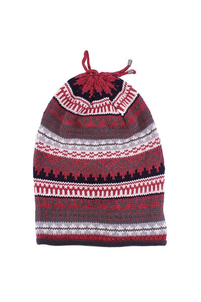 FORUM Hood Kilim Beret Claret Red Model 987-567