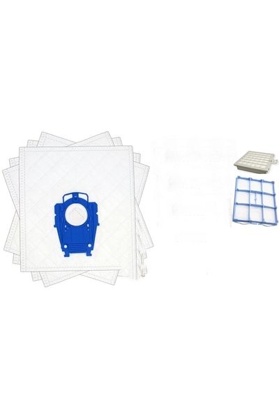 Bosch Bsg 81266 Ergomaxx Vacuum Cleaner Hepa Filter 10 Pieces Dust Bags