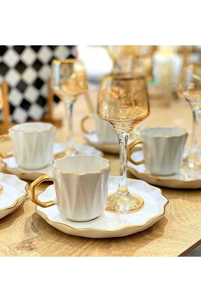 My Kitchen&Home Classy 6-Person Coffee Cup Set