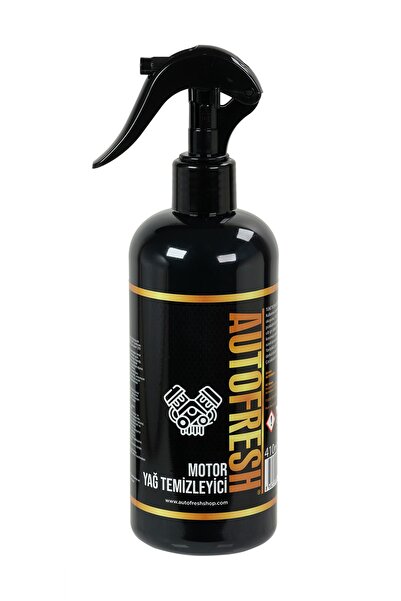 AutoFresh Oto Susuz Araç Motor Yağ Kir Temizleyici Ve Parlatıcı 410 ml (SÜNGER HEDİYELİ)
