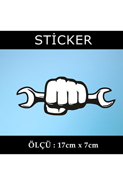 Fresh مفتاح ميكانيكي - ملصق ملصق - قطعتان من خوذة خزانة الزجاج الأمامي للسيارة لصق متوافق مع الدراجة النارية