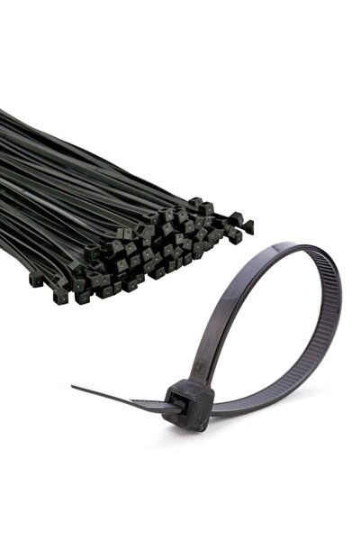 Genel Markalar Cırt Kelepçe 3,6x300mm Siyah 100'lü 4609