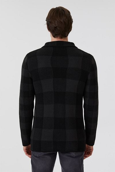 Lee Cooper Ανδρική ζακέτα - Μέγεθος 231 cm ως μαύρο και ανθρακί 242001