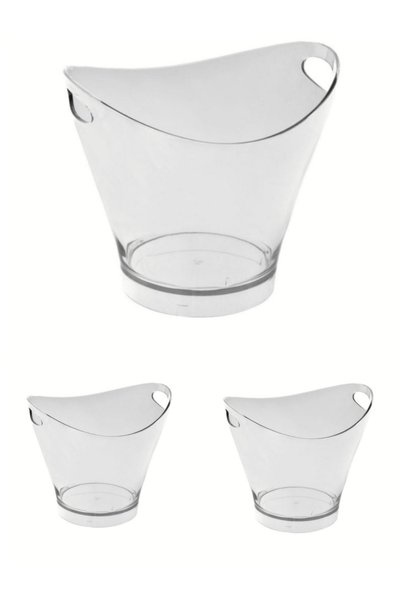 GastroPlast 3 Adet 6 Litrelik Buz Kovası