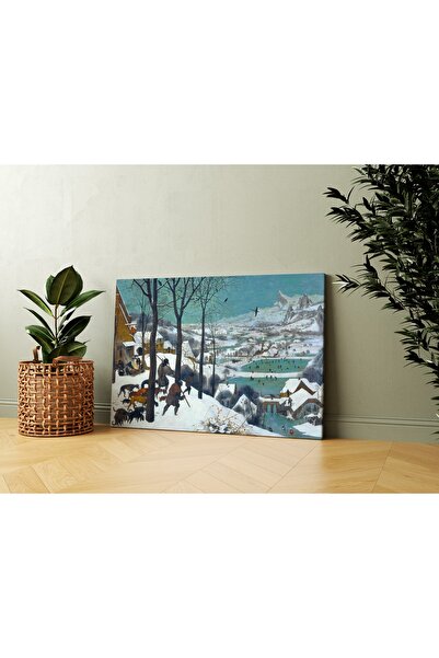 Carmen Pieter Brueghel - Karda Avcılar Kanvas Tablo