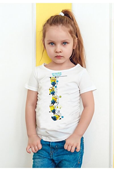 SCUBAPROMO Minion Tower organski štampani unisex bodi za bebe sa kopčom