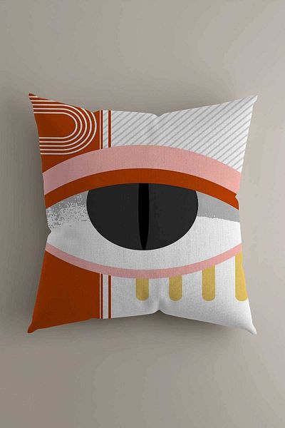 LadiesHome Modern Decorative Design Double Sided Digital Printed Decorative Throw Pillow Cover