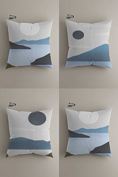 LadiesHome Husă de pernă decorativă cu design decorativ modern, imprimată dig...