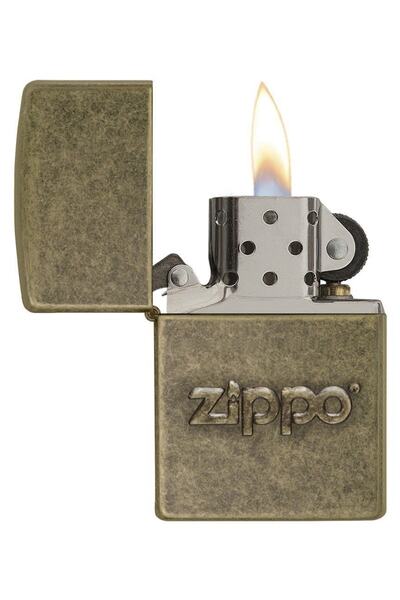 Zippo Çakmak / Stamp Antiqued Brass / Z-28994