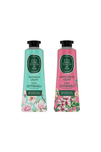 Eyüp Sabri Tuncer Hand and Body Cream Magnolia Flower and Japanese Cherry Blossom 50 ml