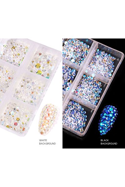 Beauty Box 1 Kutu Tırnak Süsleme Ve Makyaj Taşı Kolay Uygulanabilir Nail Art ...