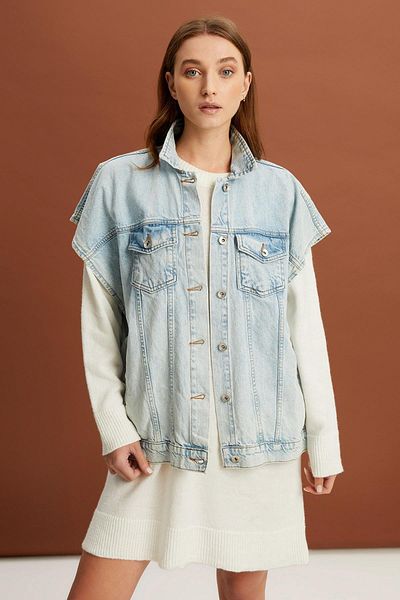 ALEXANDERGARDI Colecție specială, vestă din denim (3051)