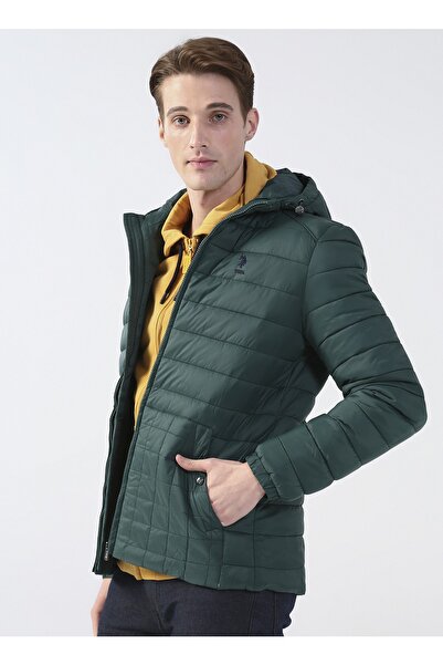 U.S. Polo Assn. Yeşil Erkek Mont Lack22k