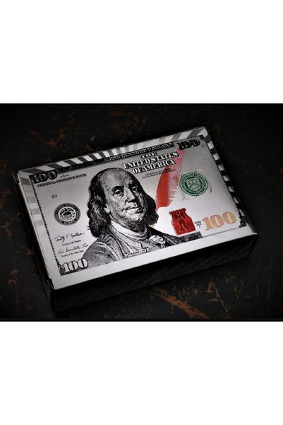 hediyeconcepti Özel Tasarım Dolar Iskambil Kağıdı