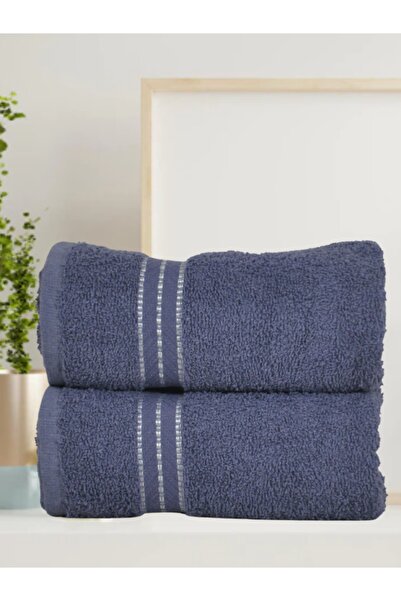 Şelale Can 2-пакетний набір надзвичайно м'яких, водопоглинаючих рушників для рук/обличчя/голови розміром 50x85, антрацитового кольору, вагою 300 грам