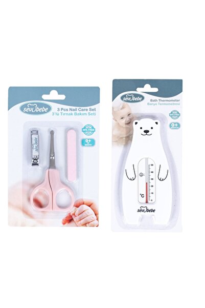 Sevi Bebe Bakım Seti (tırnak Bakım Seti+banyo Termometresi)