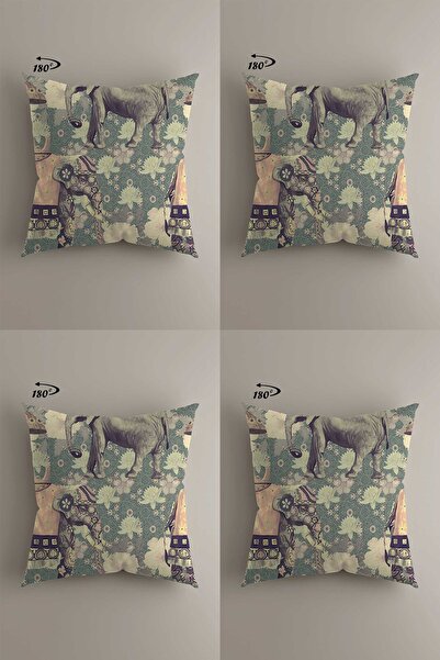 LadiesHome Husă de pernă decorativă cu design decorativ modern, imprimată dig...