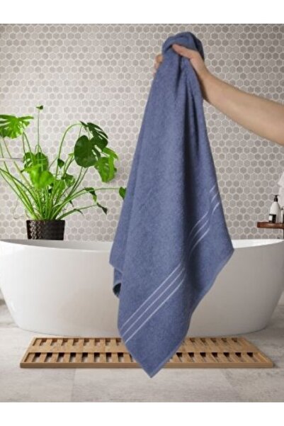 Şelale Can Екстра м'яка водопоглинаюча 90x140 антрацитова одношарова рушник для ванної кімнати