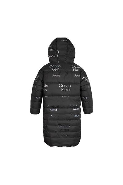 Calvin Klein Siyah Kız Çocuk Mont Ig0ıg01615