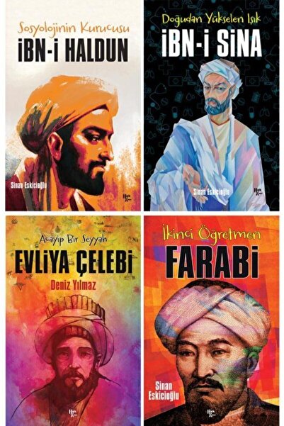 Halk Kitabevi Müslüman Bilim Insanları Seti - 4 Kitap