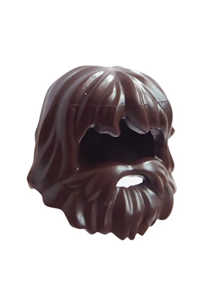 LEGO Orjinal Aksesuar Minifigür Minifigure Sakal Bıyık Saç Mağara Adamı Erkek...