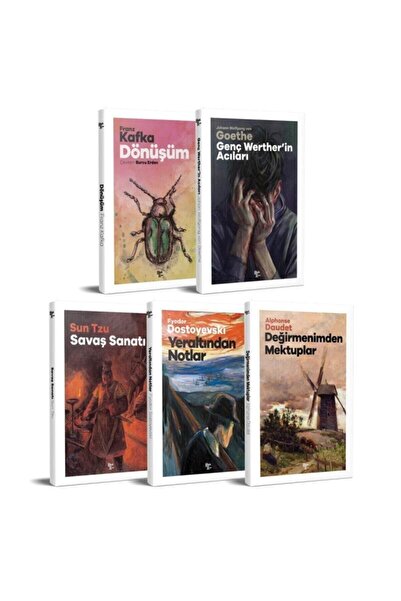 Halk Kitabevi Çok Sevilen Dünya Romanları Serisi - 5 Kitap